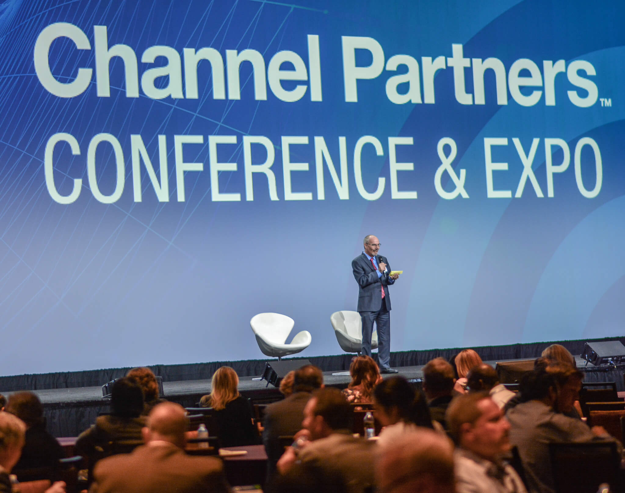 Channel partners conference expo stage